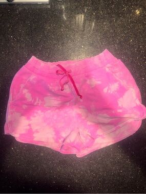 all in motion Pink Tie-Dye Lounge Shorts